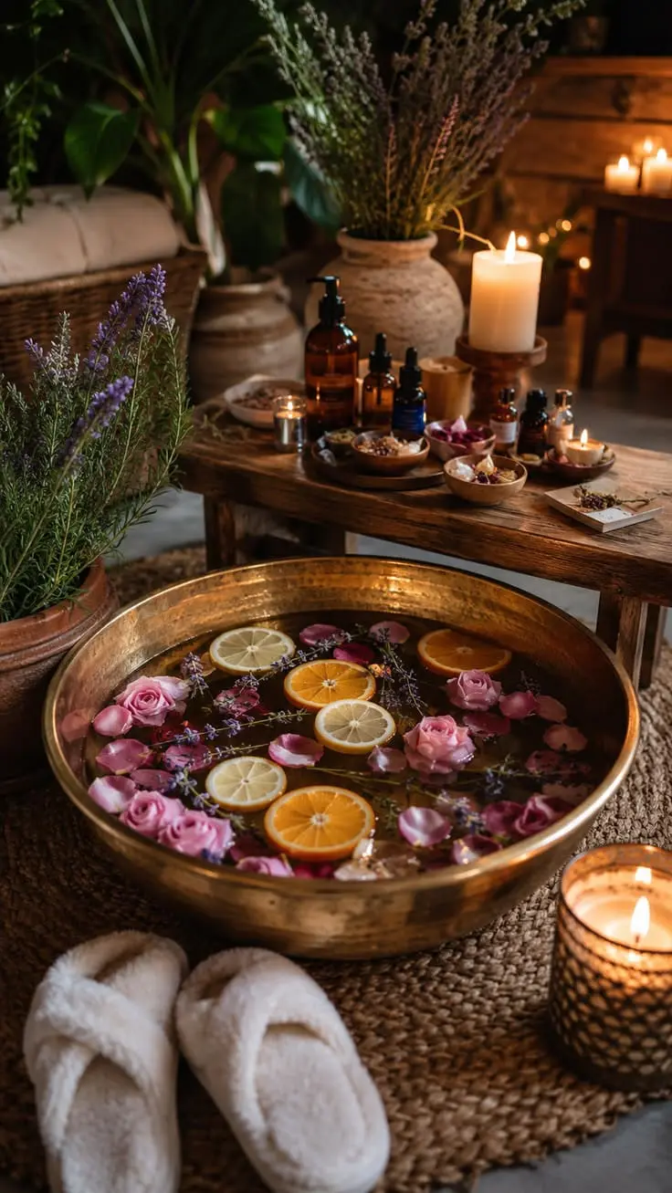 Spa de Pies Completo en Mujer Medicina